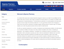 Tablet Screenshot of expresspharmacy.net